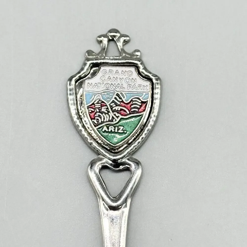 Grand Canyon National Park Arizona Silver Vintage Souvenir Spoon 3.5